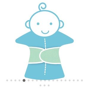 Sleeping Baby Zipadee Zip Snuggle strap